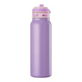 Reusable Water Bottle with Flip-Top Lid - Lavender